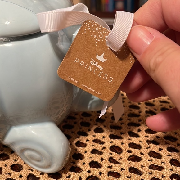 👑2022 NEW Rae Dunn CINDERELLA blue pumpkin carriage mug - Picture 3 of 5